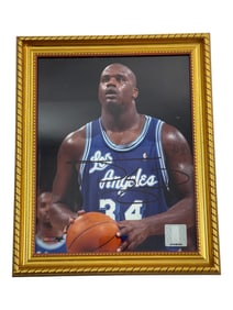 Shaquille O'Neal Los Angeles Lakers Signed NBA Photograph