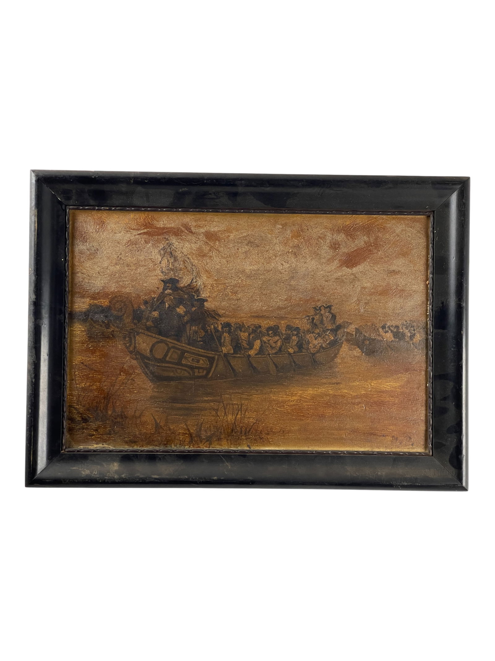 Howard Pyle (1853-1911) - Oil on Canvas Mounted to Board Painting (1 of 7)