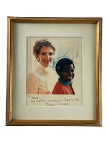 Nancy Reagan Signed Photograph