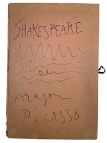 Picasso-Aragon Shakespeare Limited Edition Print Art Book 1965 318/1000