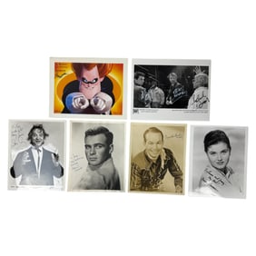 Autographed 8" x 10" Photo Collection Lot