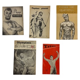 1950s 1960s Physique Pictorials Magazine Trim Magazine Fizeek Art Magazine