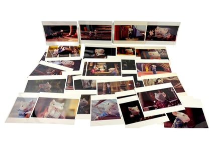 Vintage Lot Of 8inx10in Photos From The Stuart Little Movie