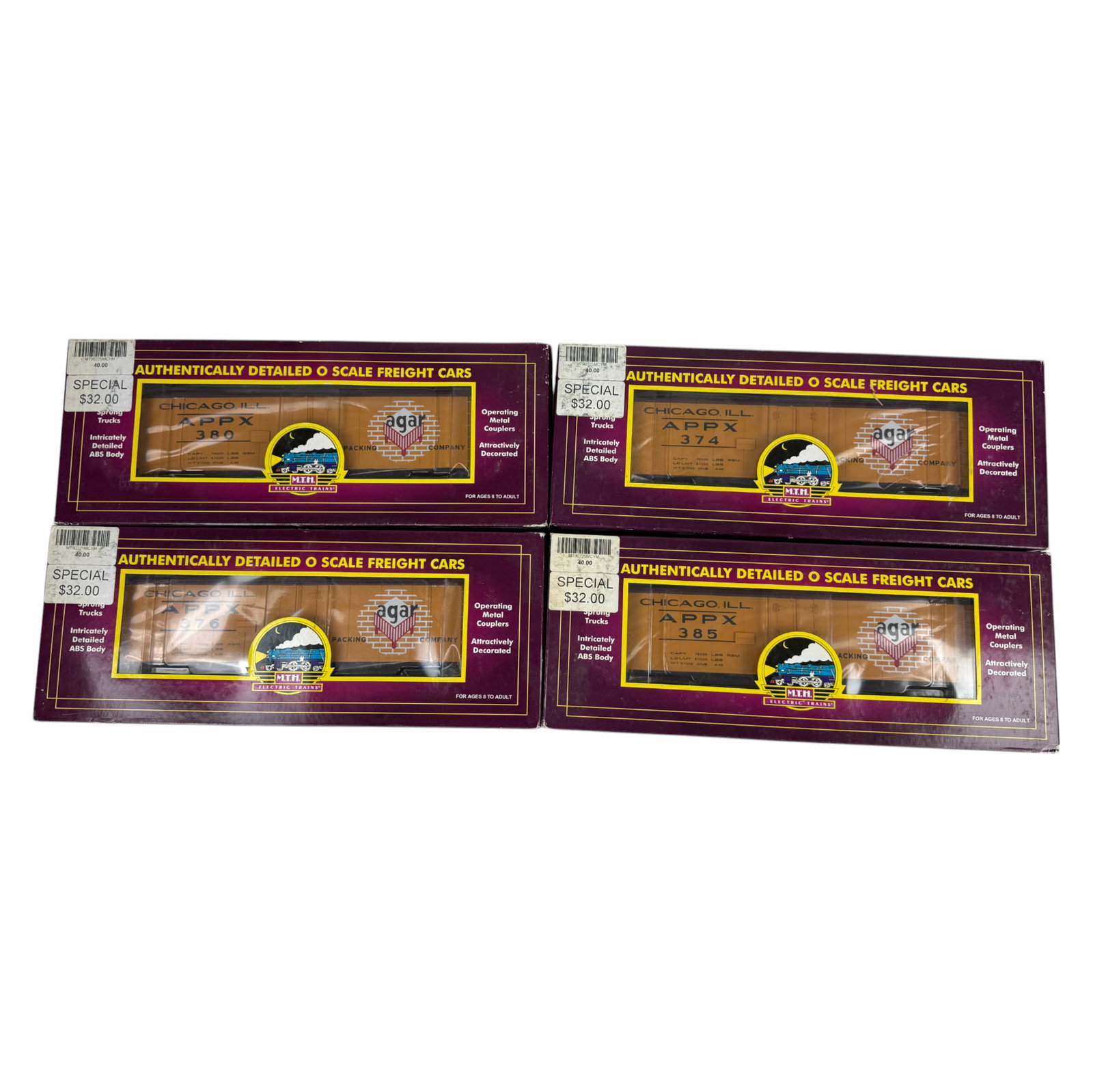 Vintage Collectible Train Toy Wagon Collection Lot  (1 of 1)