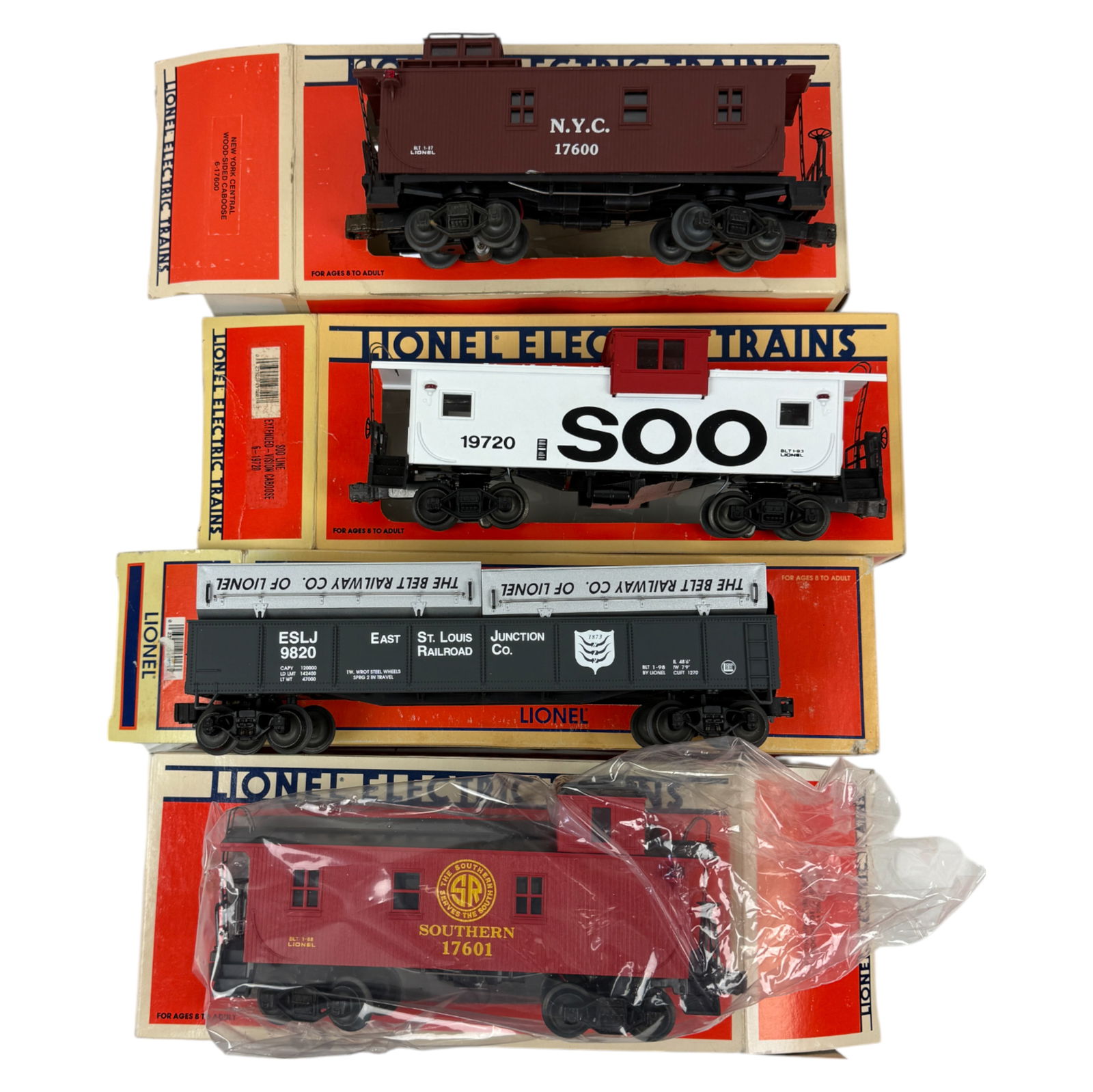 Vintage Collectible Train Toy Wagon Collection Lot  (1 of 4)