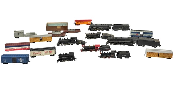 Vintage Collectible Train Toy Wagon Collection Lot