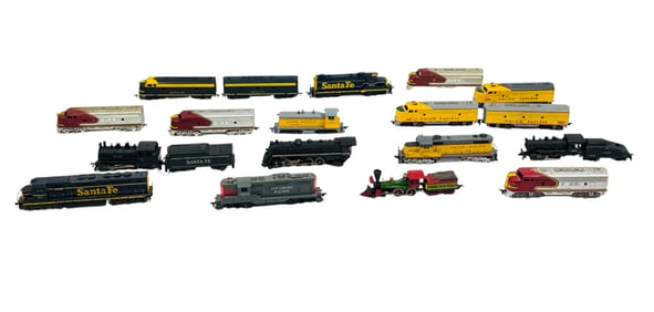 Vintage Collectible Train Toy Wagon Collection Lot