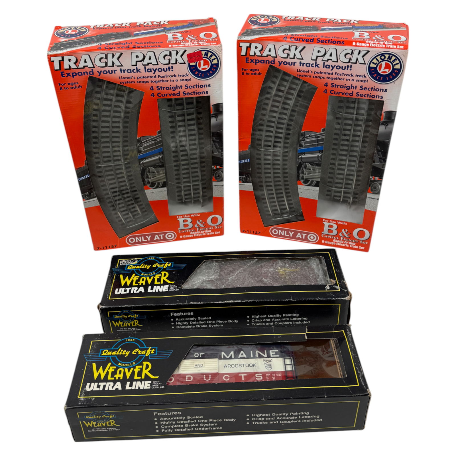 Vintage Collectible Train Toy Wagon Collection Lot  (1 of 4)