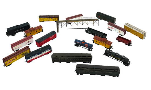 Vintage Collectible Train Toy Wagon Collection Lot : Vintage Collectible Train Collection Lot A charming vintage collectible Train showcasing classic electric toy train brands