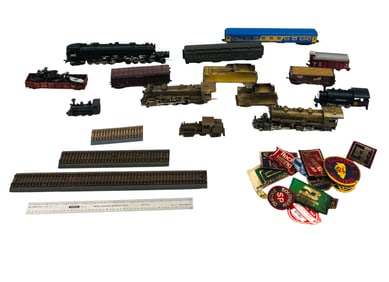 Vintage Collectible Train Toy Wagon Collection Lot