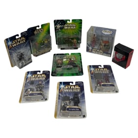 Vintage Star Wars Figurine Toy Lot