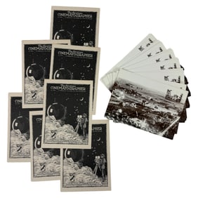 Vintage American Society Of Cinematography "Clubhouse" Postcard Lot