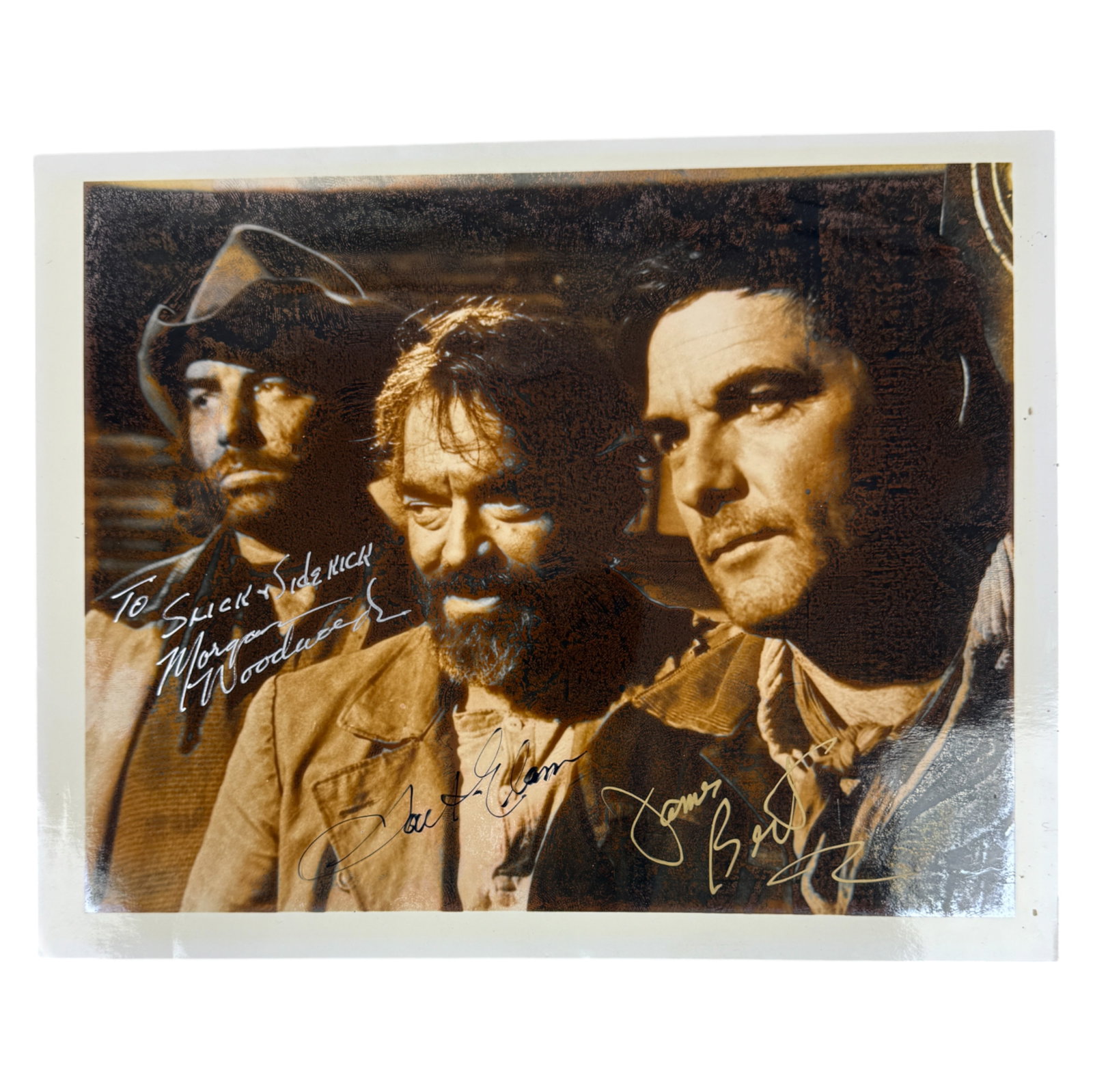 James Best Morgan Woodward Signed Autograph 8 x 10 Hollywood Photo: James Best Morgan Woodward Signed Autograph 8 x 10 Hollywood Photo
