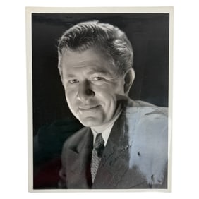 Stuart Erwin Signed Autograph 8 x 10 Hollywood Movie Star Photo