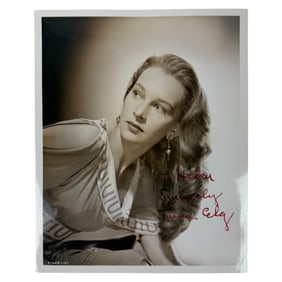 Taina Elg Autograph 8 x 10 Hollywood Movie Star Photo