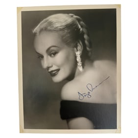 Faye Emerson Autograph 8 x 10 Hollywood Movie Star Photo