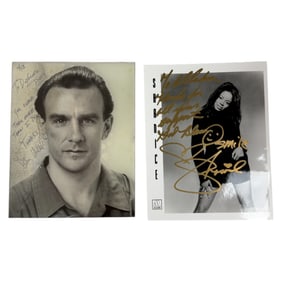 Vintage Signed Black & White Photo Of Shanice With Signature John Williard Under