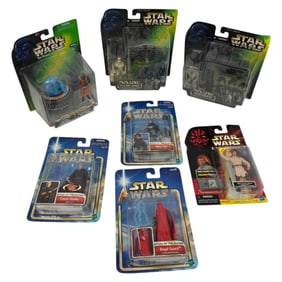 Vintage Star Wars Figurine Toy Lot