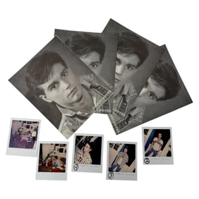 Vintage Polaroids & Head Shots Of 80s-90s Movie & Theater Actor Charles Skinner