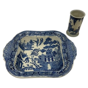 Vintage Brush Holder