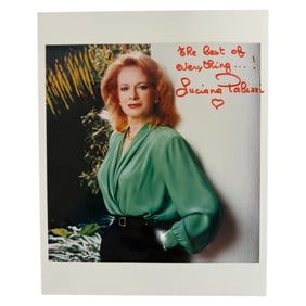 Vintage Autographed Photo Of Luciana Paluzzi - "The Best Of Everything" Inscribed 8inx10in