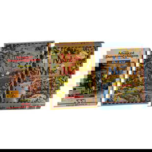 Vintage PC Game Lot- Might And Magic #1 And 2 + Advanced Dungeons & Dragons:Hillsfar (Commodore 64): Rare Vintage PC Game Collection Of Classic 1980s Computer RPG In Origional Box