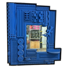 Rare Mid-Century Mirror by Stanley Felderman