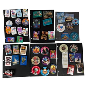 Vintage Assorted Disney Pin Collection 45pcs