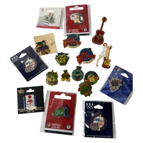 Vintage Mixed Pins Collection Lot of 18