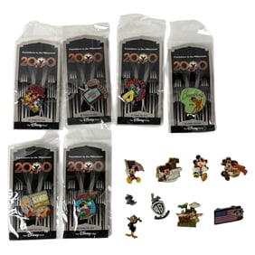 Vintage Disney Pins Collection Lot of 15
