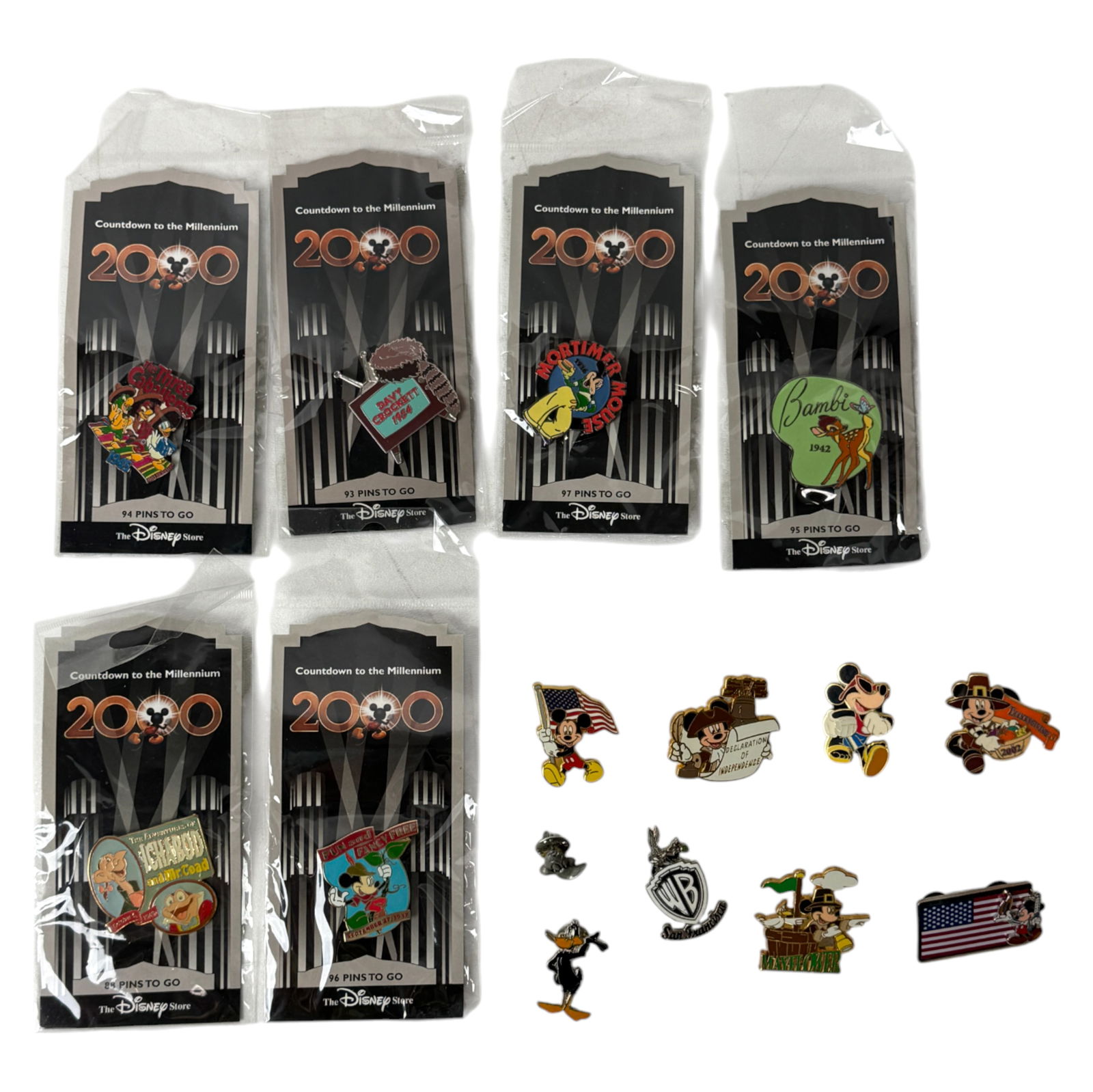 Vintage Disney Pins Collection Lot of 15  (1 of 2)