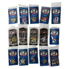 Vintage Disney Pins Collection Lot of 15