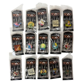 Vintage Disney Pins Collection Lot of 15