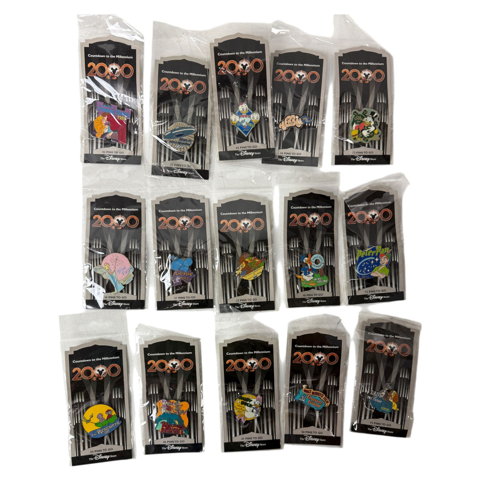 Vintage Disney Pins Collection Lot of 16 (1 of 2)