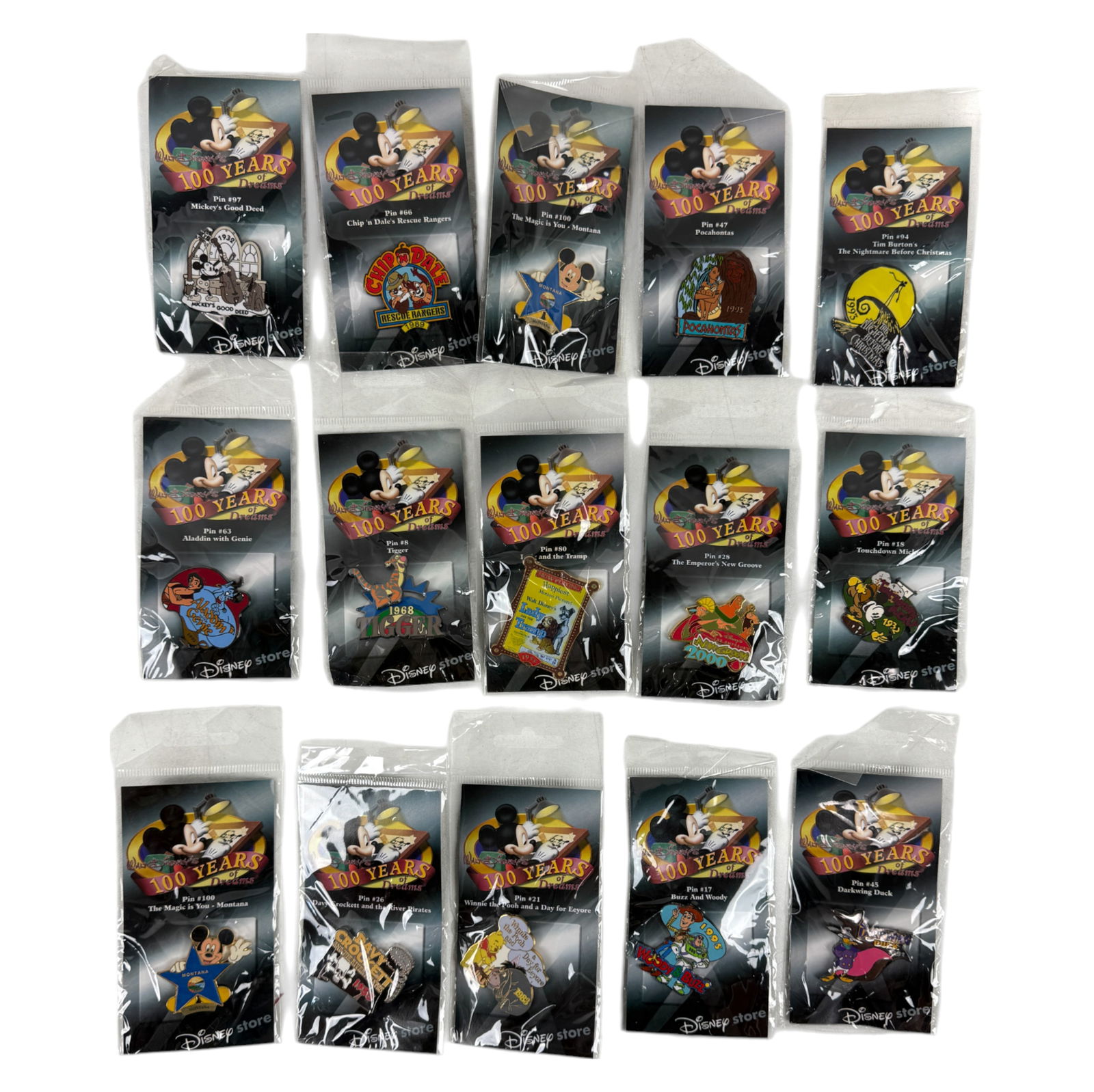 Vintage Disney Pins Collection Lot of 15  (1 of 2)