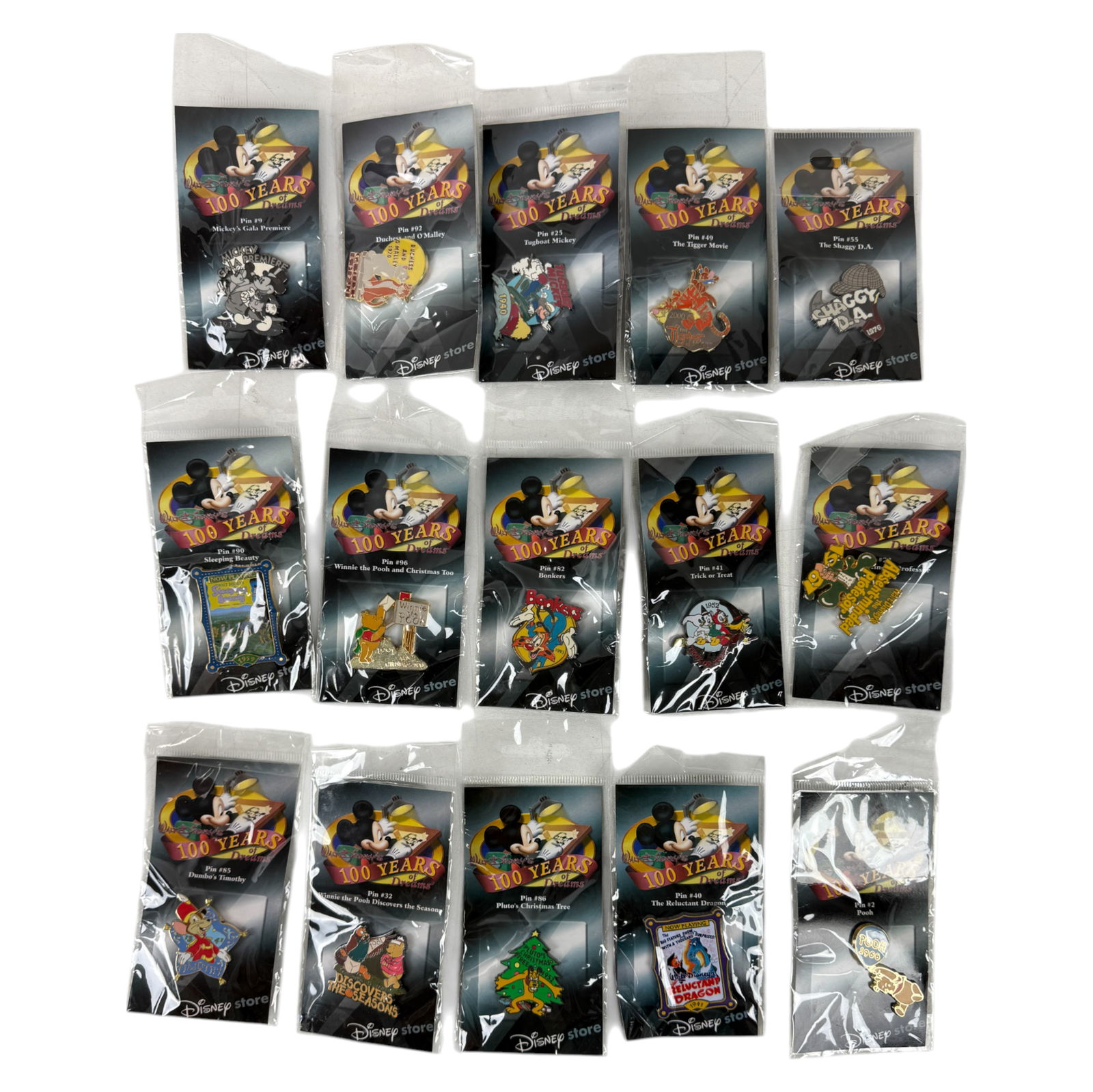 Vintage Disney Pins Collection Lot of 15  (1 of 2)