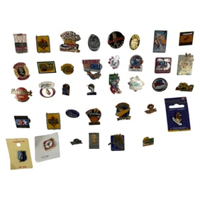 Vintage Mixed Pins Collection Lot of 37