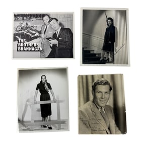 Vintage Hollywood Actor Actress Signed 8 x 10 Photo Collection