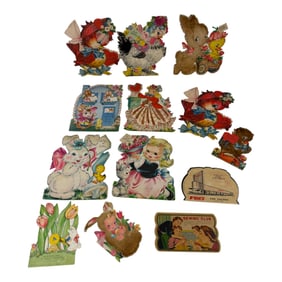 Vintage 1940-1950 Hallmark Card And Ephemora