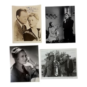 Vintage Hollywood Actor Actress Signed 8 x 10 Photo Collection