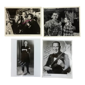 Vintage Hollywood Actor Actress Signed 8 x 10 Photo Collection