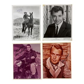Vintage Hollywood Actor Actress Signed 8 x 10 Photo Collection