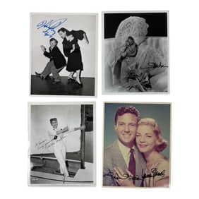 Vintage Hollywood Actor Actress Signed 8 x 10 Photo Collection