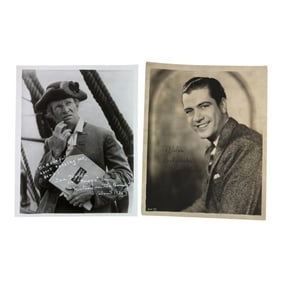 Vintage Hollywood Actor Actress Signed 8 x 10 Photo Collection