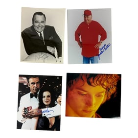 Vintage Hollywood Actor Actress Signed 8 x 10 Photo Collection