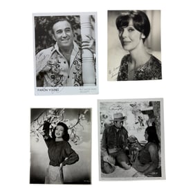 Vintage Hollywood Actor Actress Signed 8 x 10 Photo Collection