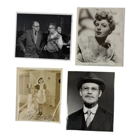 Vintage Hollywood Actor Actress Signed 8 x 10 Photo Collection