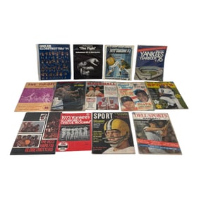 Vintage 1950-1970s Sports Magazine Lot