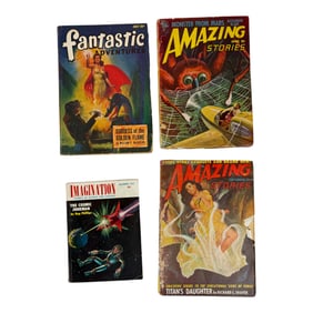 Vintage 1940-1950s Sci-Fi Book Lot