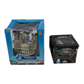 Vintage Disney Haunted Mansion Playset And Action Figures Set